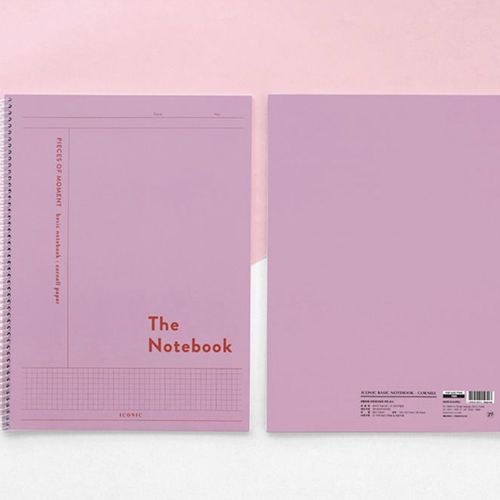 Pieces of Moment Cornell Notebook