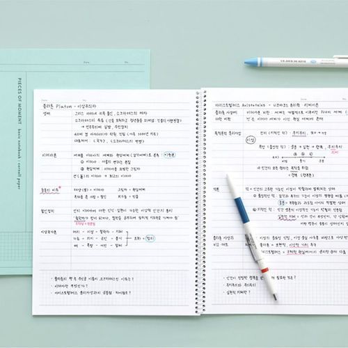 Pieces of Moment Cornell Notebook