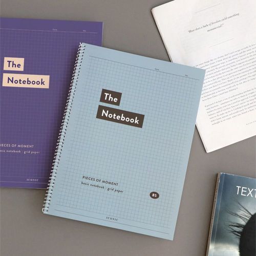 Pieces of Moment Grid Notebook