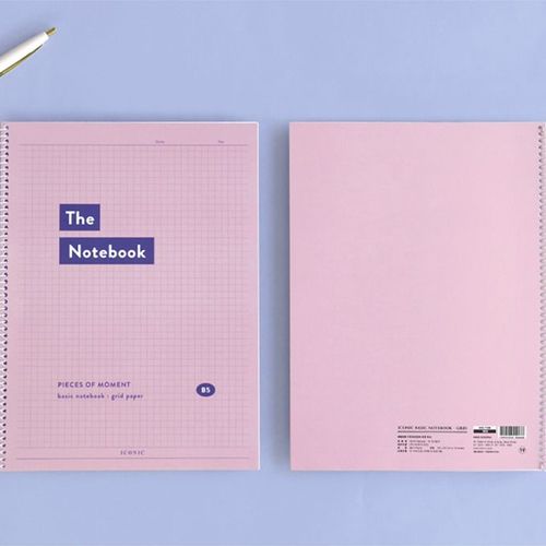 Pieces of Moment Grid Notebook