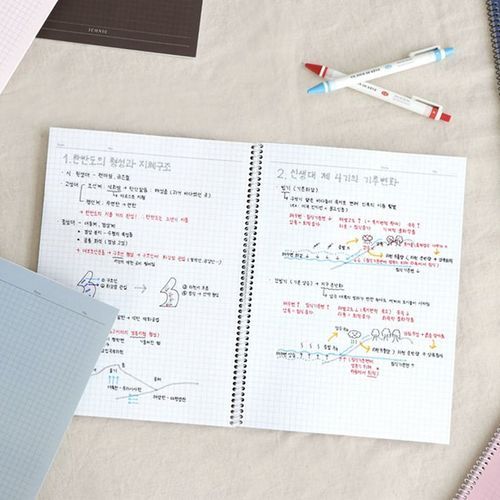 Pieces of Moment Grid Notebook