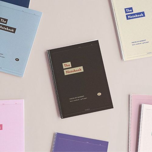 Pieces of Moment Grid Notebook