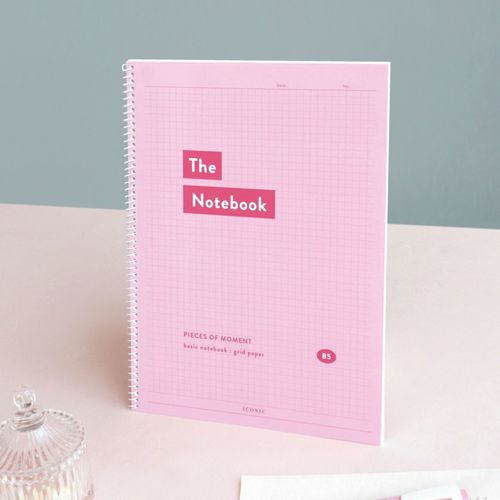 Pieces of Moment Grid Notebook