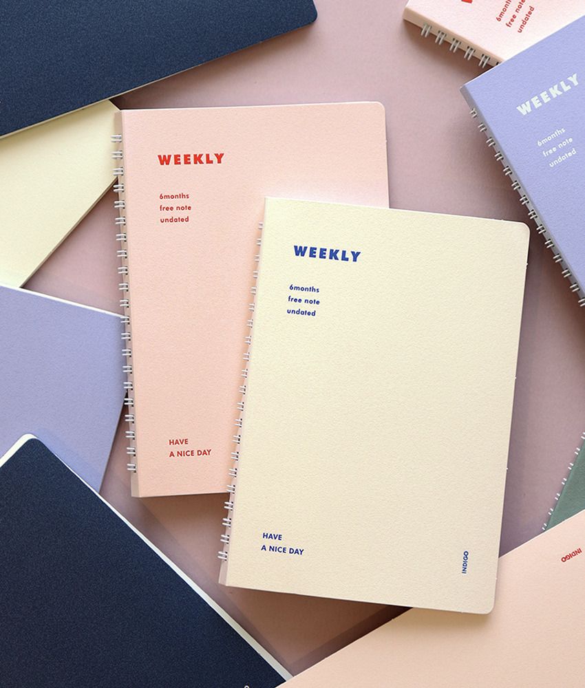 Semi Year Spiral Weekly Planner