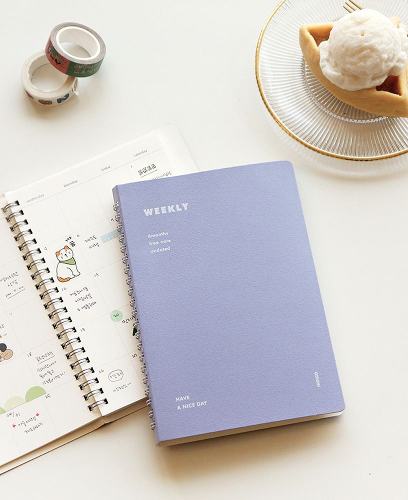 Semi Year Spiral Weekly Planner