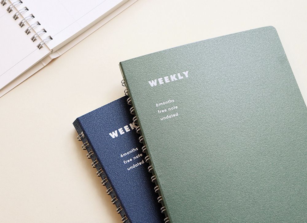 Semi Year Spiral Weekly Planner