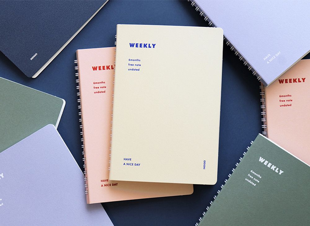 Semi Year Spiral Weekly Planner