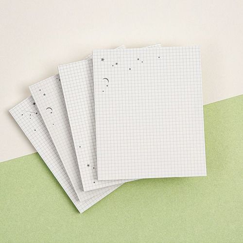 Starlight Grid Memo Pad