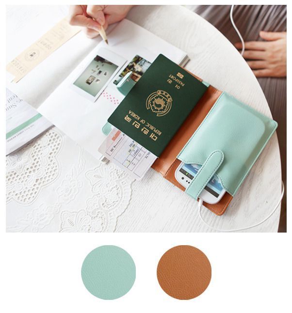 MochiThings Travel Passport & Phone Wallet