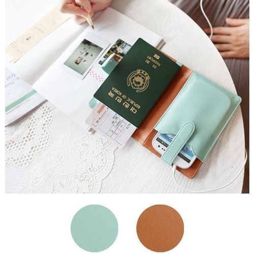MochiThings Travel Passport & Phone Wallet