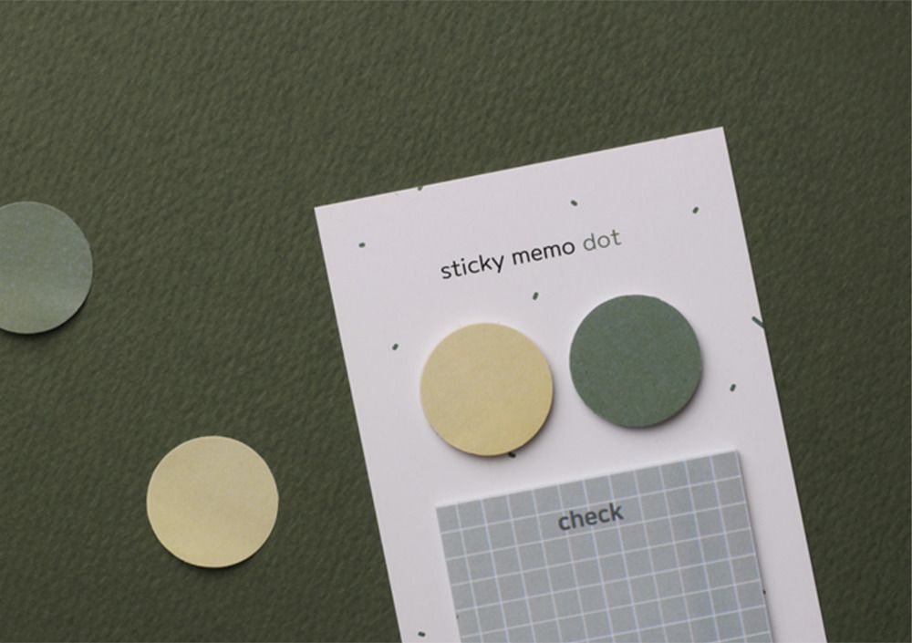 Vivid Dot Sticky Note