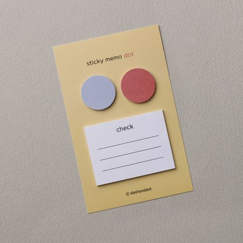 Vivid Dot Sticky Note