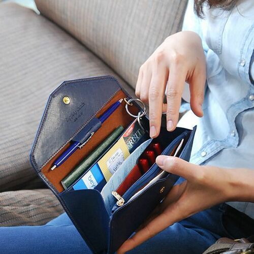 All-in-One Leather Clutch - Image 2