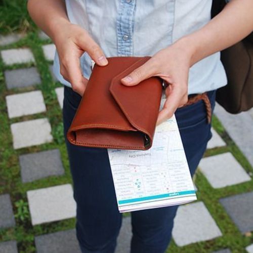 All-in-One Leather Clutch - Image 4