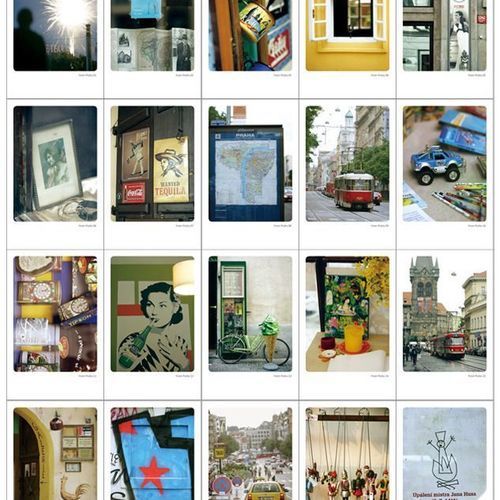 Prague Instax Mini Photo Box & Postcard Set