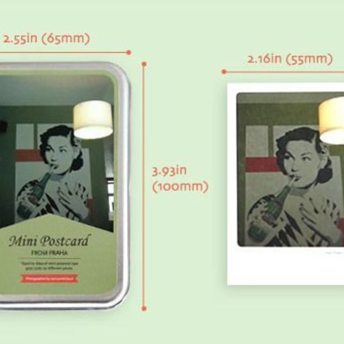 Prague Instax Mini Photo Box & Postcard Set