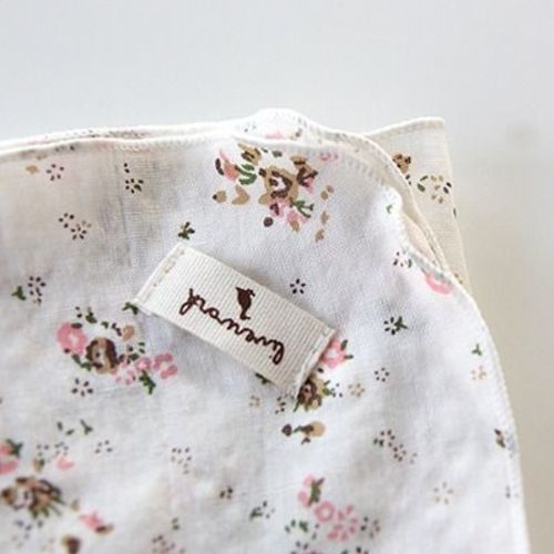 Flower Pattern Handkerchief - Image 1