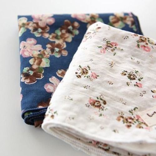 Flower Pattern Handkerchief - Image 2