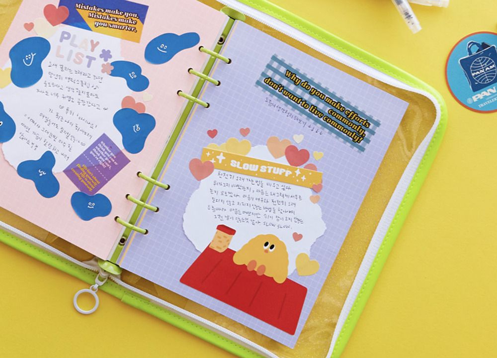 MYO 6 Ring A5 Planner Refill