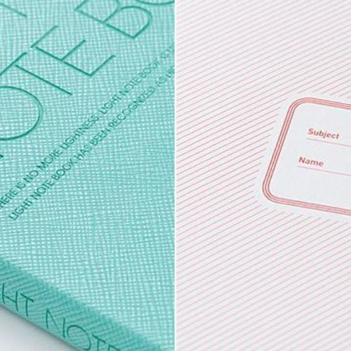 Light Grid Notebook