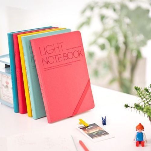 Light Grid Notebook