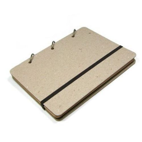 MochiThings Kraft Ring Binder Plain Notebook