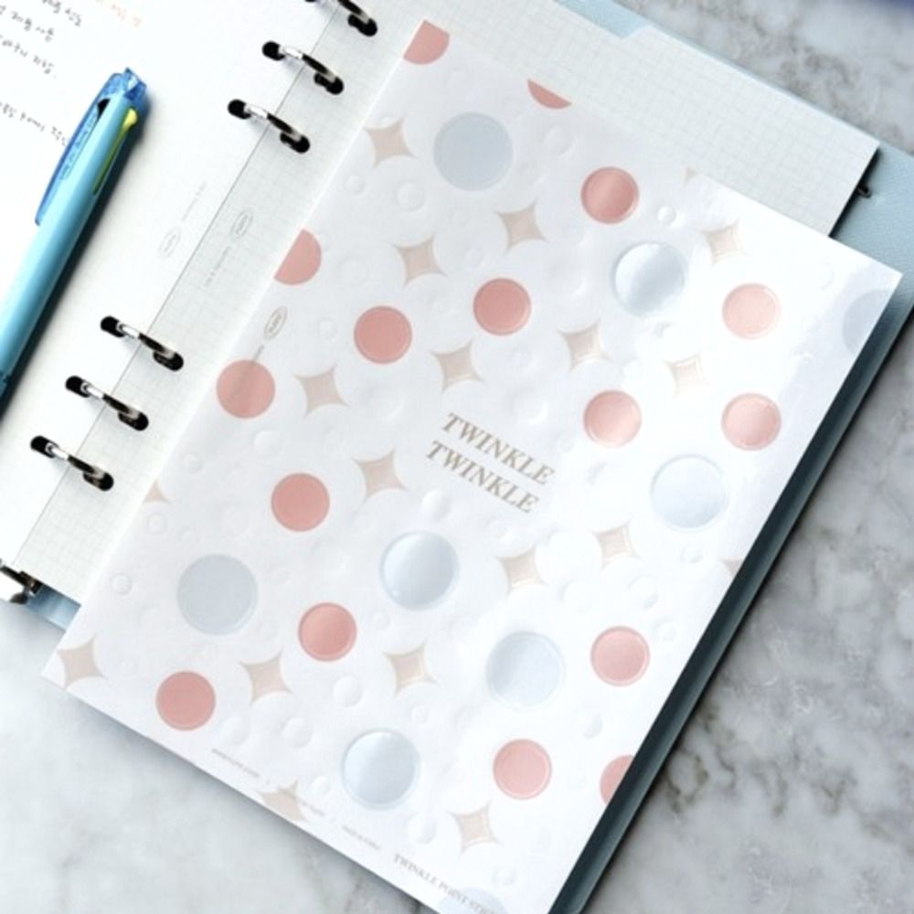 Twinkle Point Deco Sticker 6 Ring A5 Refill
