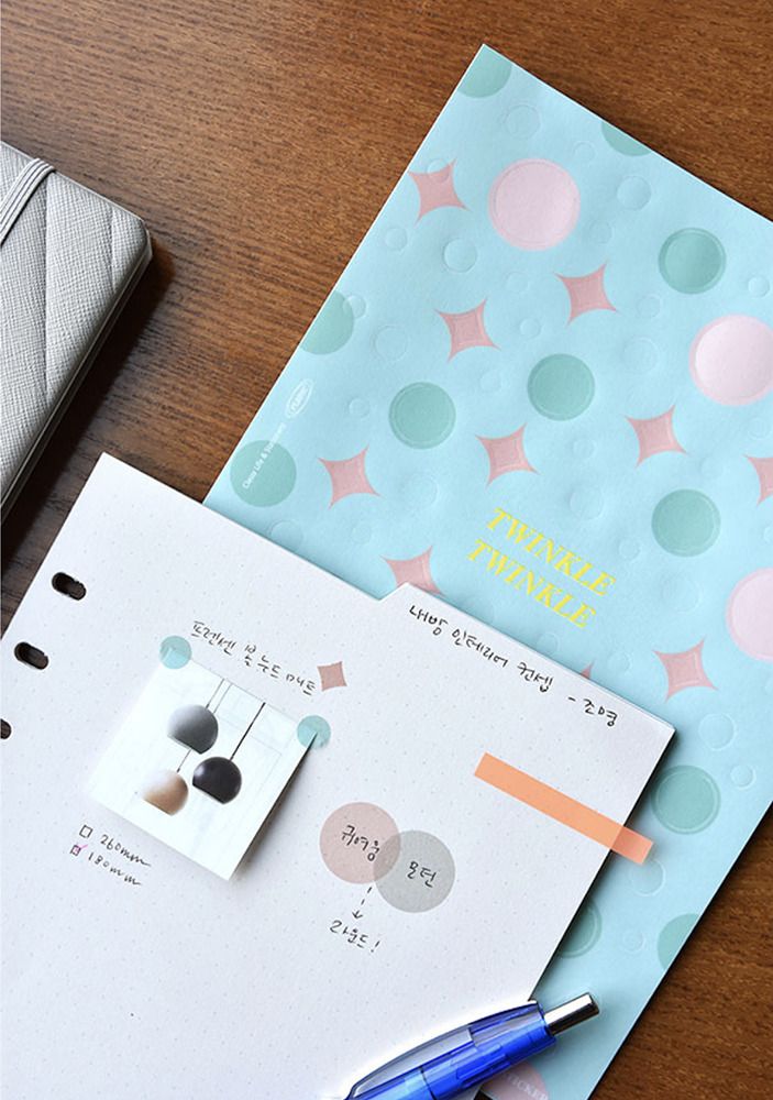 Twinkle Point Deco Sticker 6 Ring A5 Refill