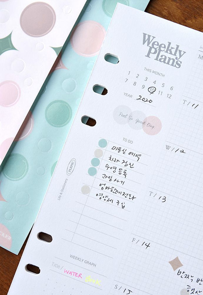 Twinkle Point Deco Sticker 6 Ring A5 Refill