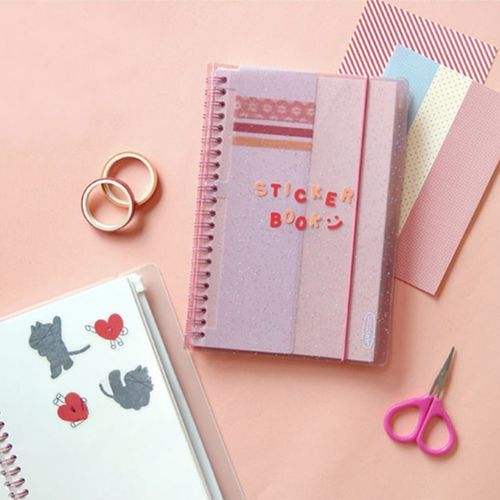 Release Paper Sticker Book