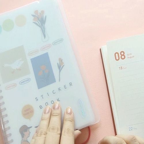 Release Paper Sticker Book