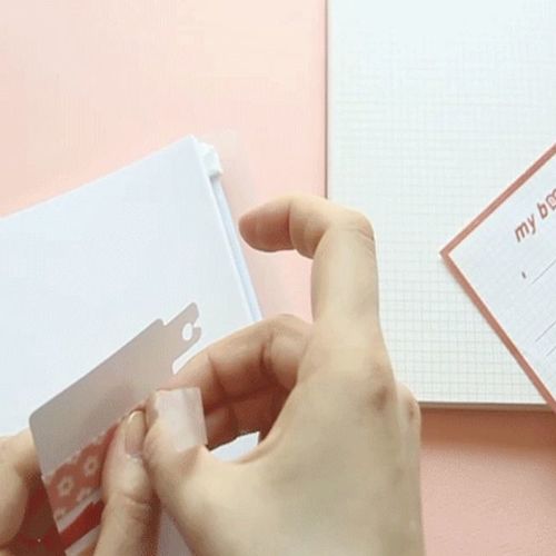 Release Paper Sticker Book
