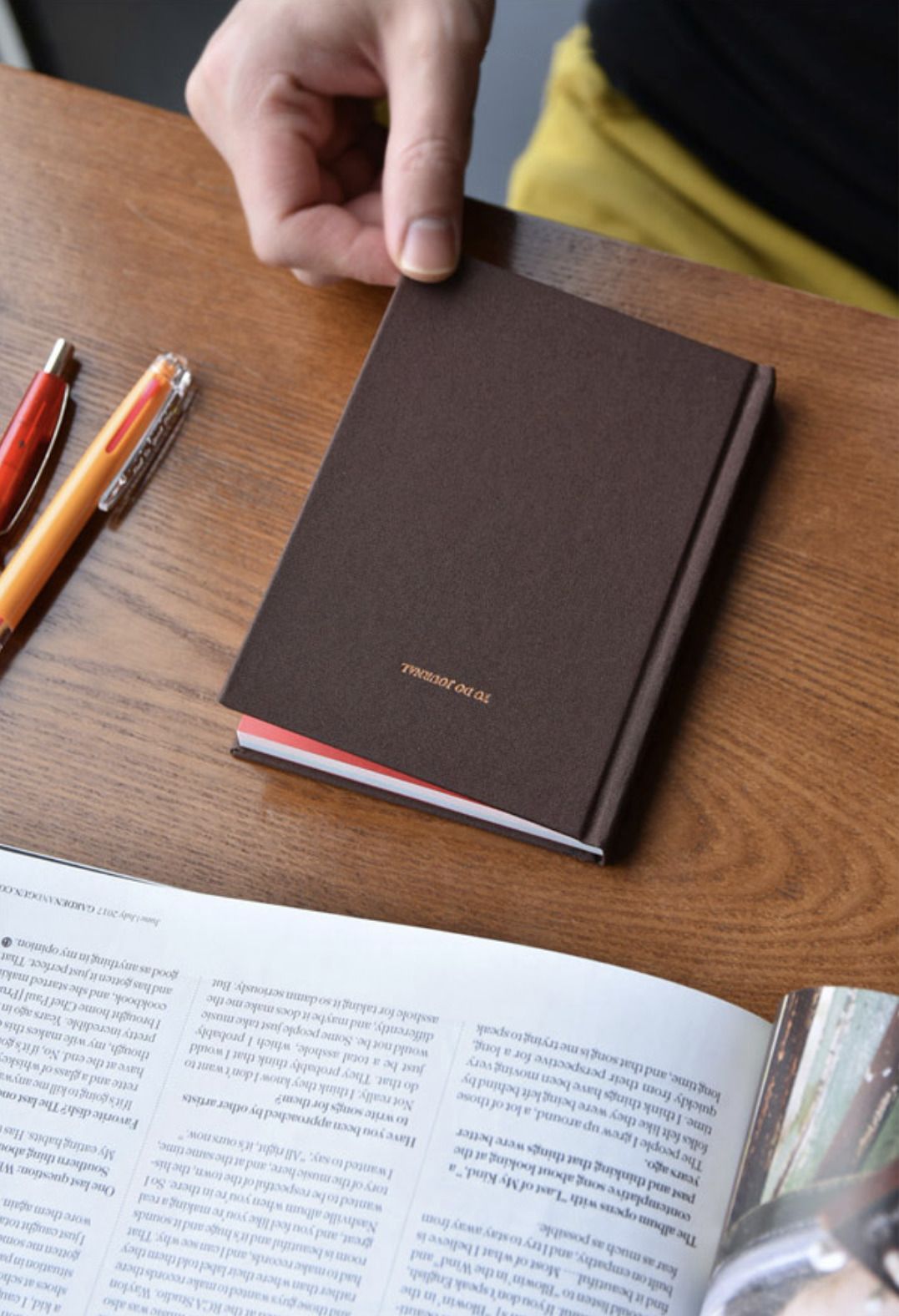 MochiThings Daily To Do Hardcover Journal