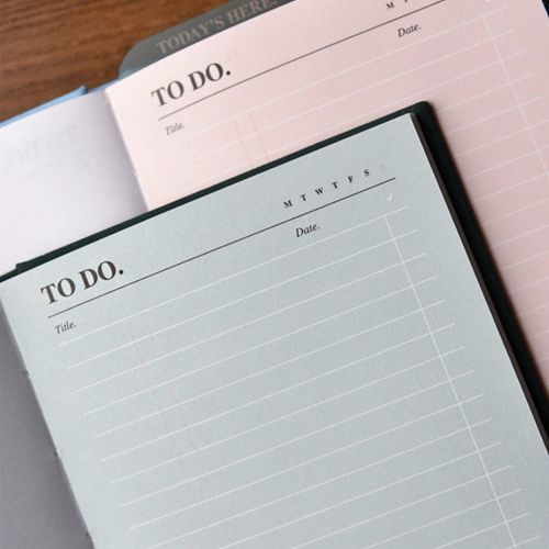 Daily To Do Hardcover Journal