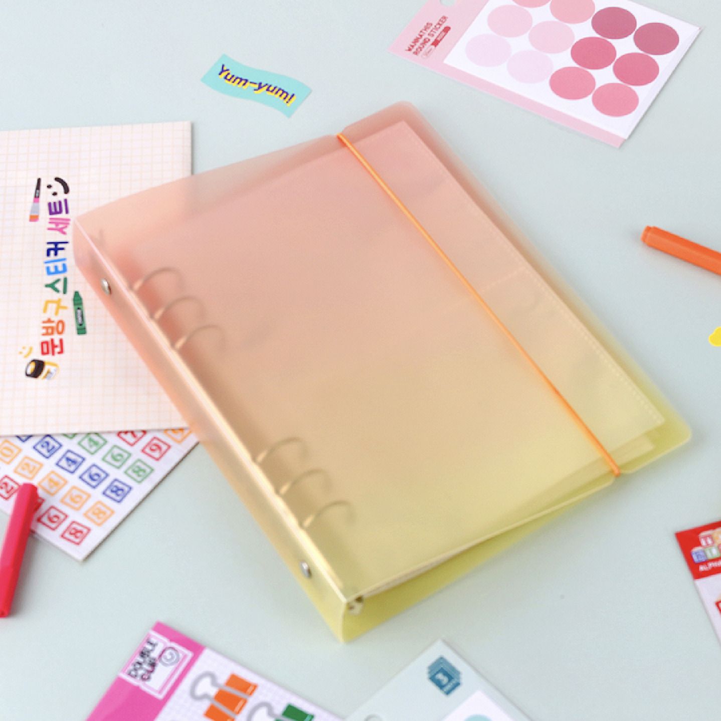 MochiThings Simple 6 Ring A5 Binder & Pocket Set