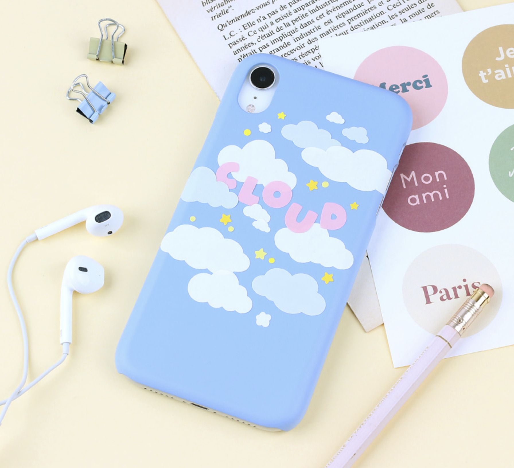 Soft Cloud Deco Sticker