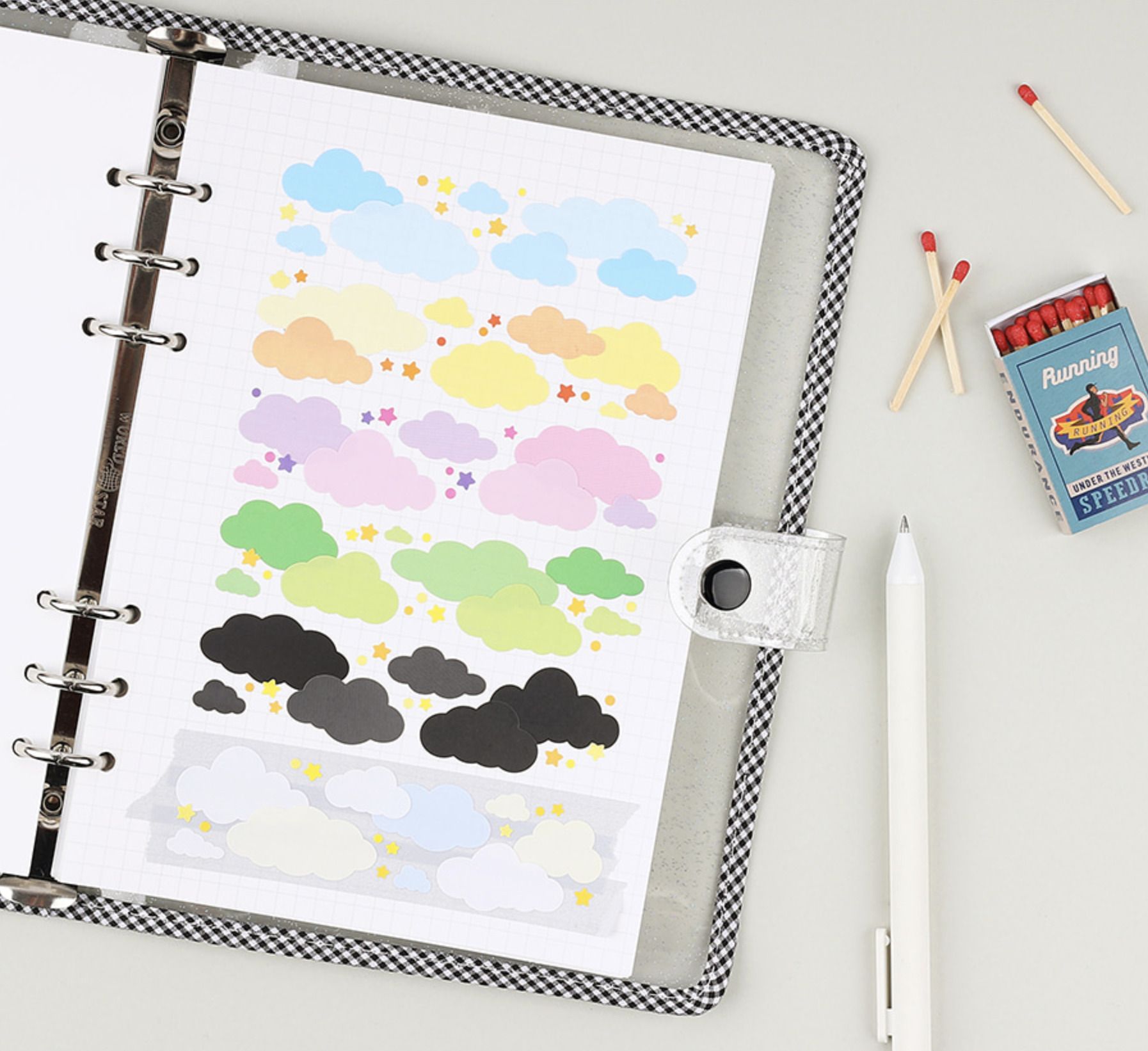Soft Cloud Deco Sticker