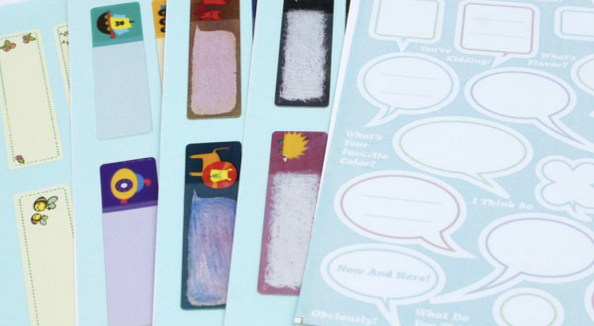 7pcs Speech Bubble Label Sticker Set