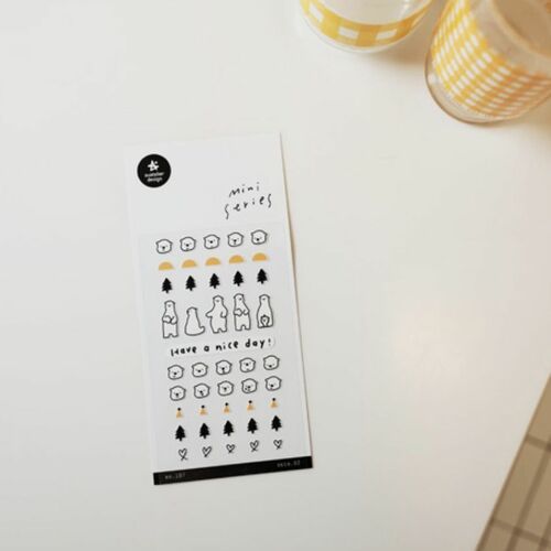 Mini Bear Deco Sticker - Image 2