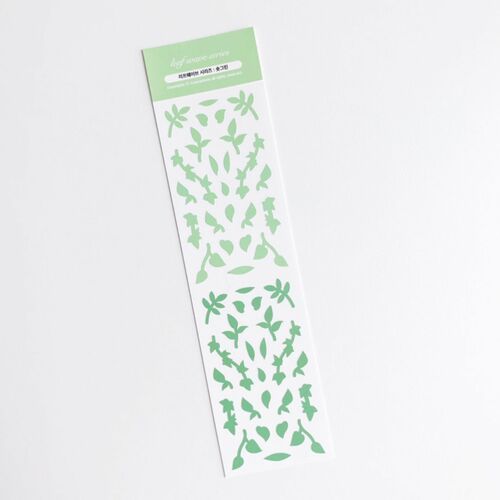 Leaf Wave Slim Sticker