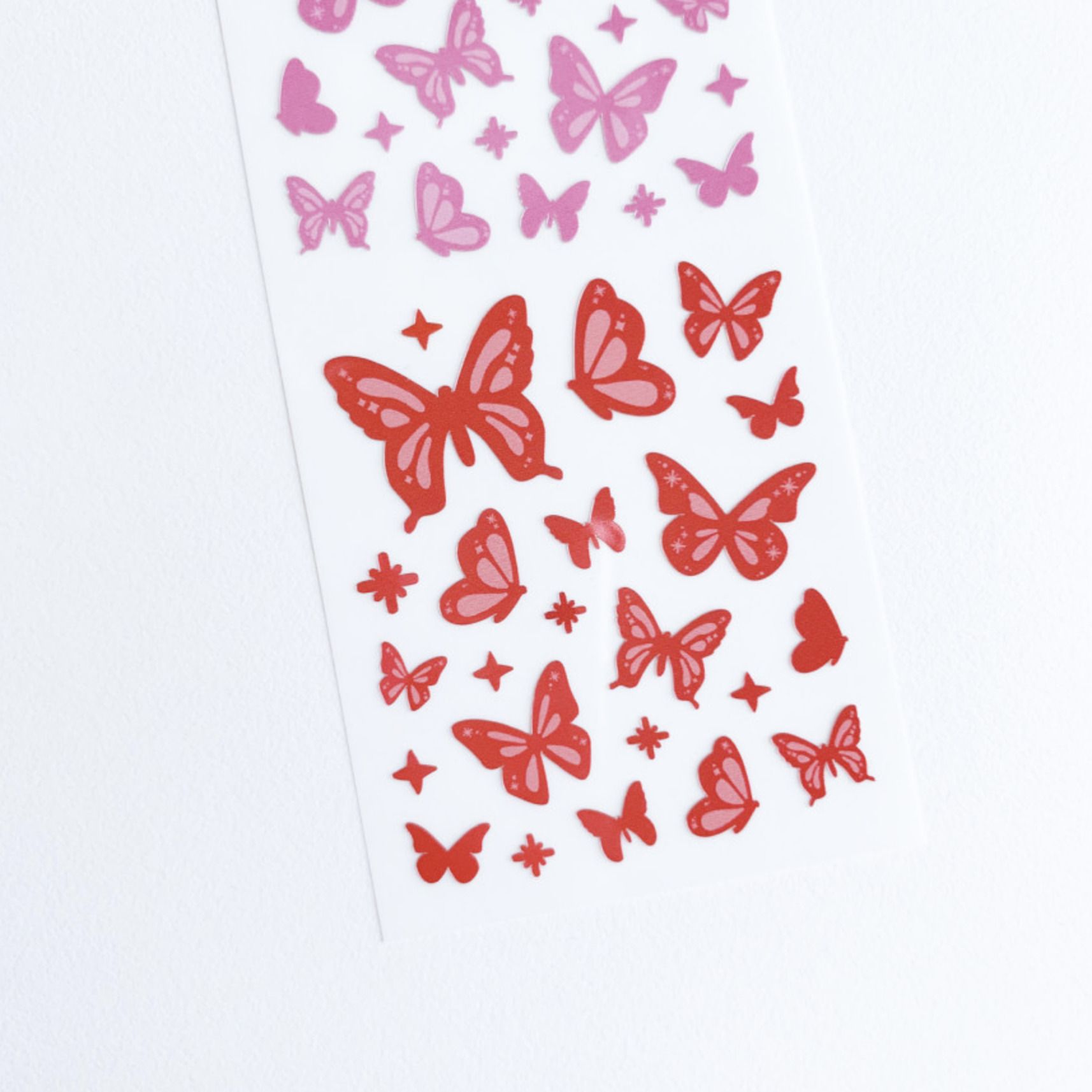 Shine Butterfly Slim Sticker