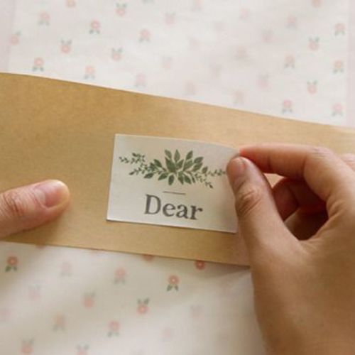 108pcs Vintage Paper Sticker Set