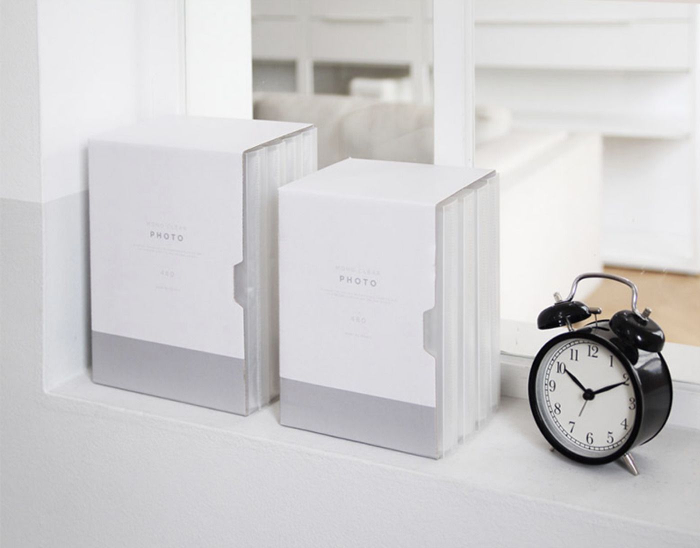 MochiThings 3x5 Mono Clear Photo Album Set