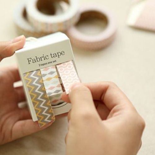 Street Pattern Fabric Tape Set