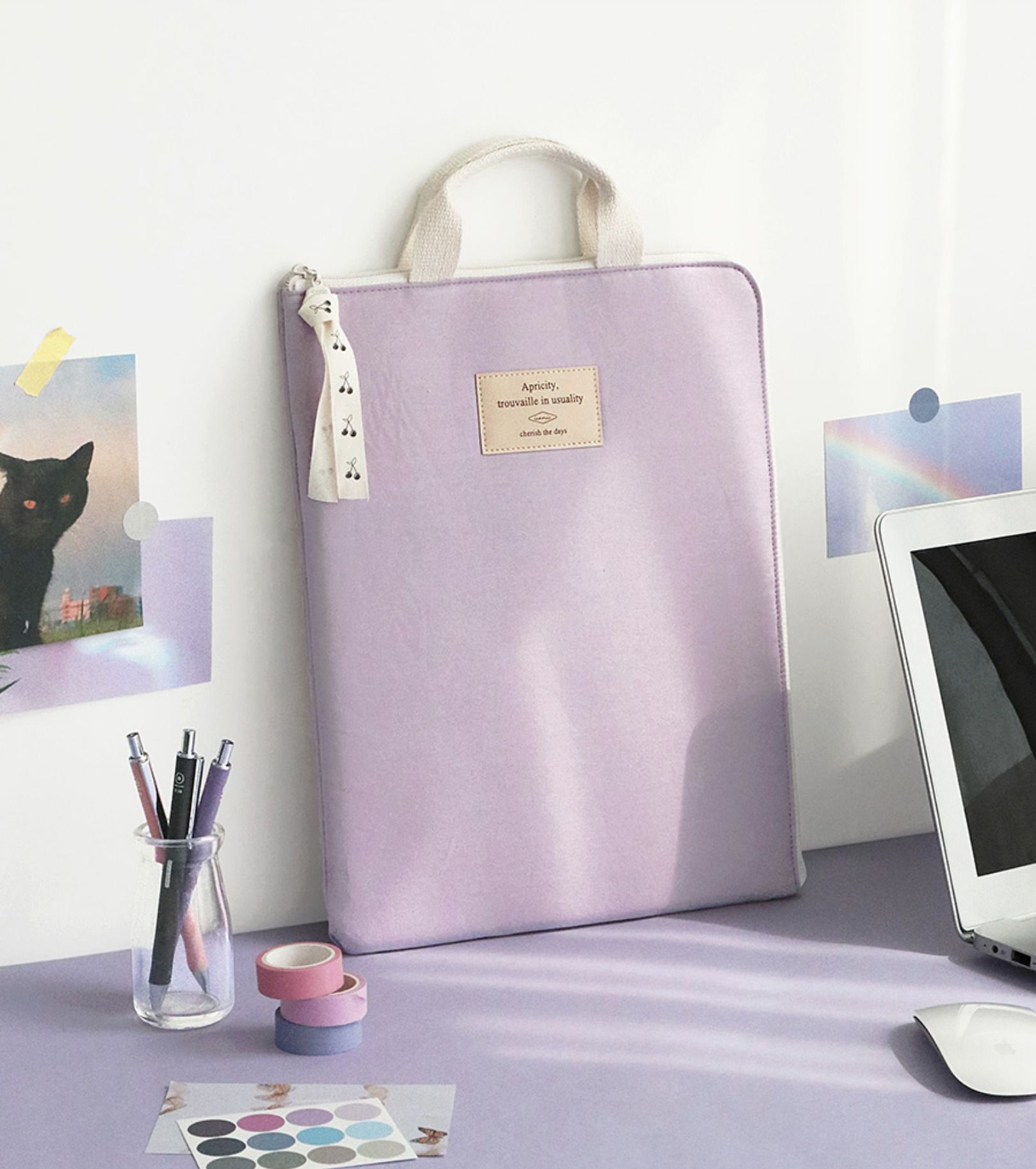 MochiThings: Apricity 13 in. Laptop Tote Bag