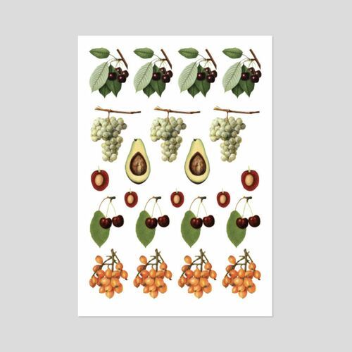 10pcs Fruit CYO Sticker Set - Image 2