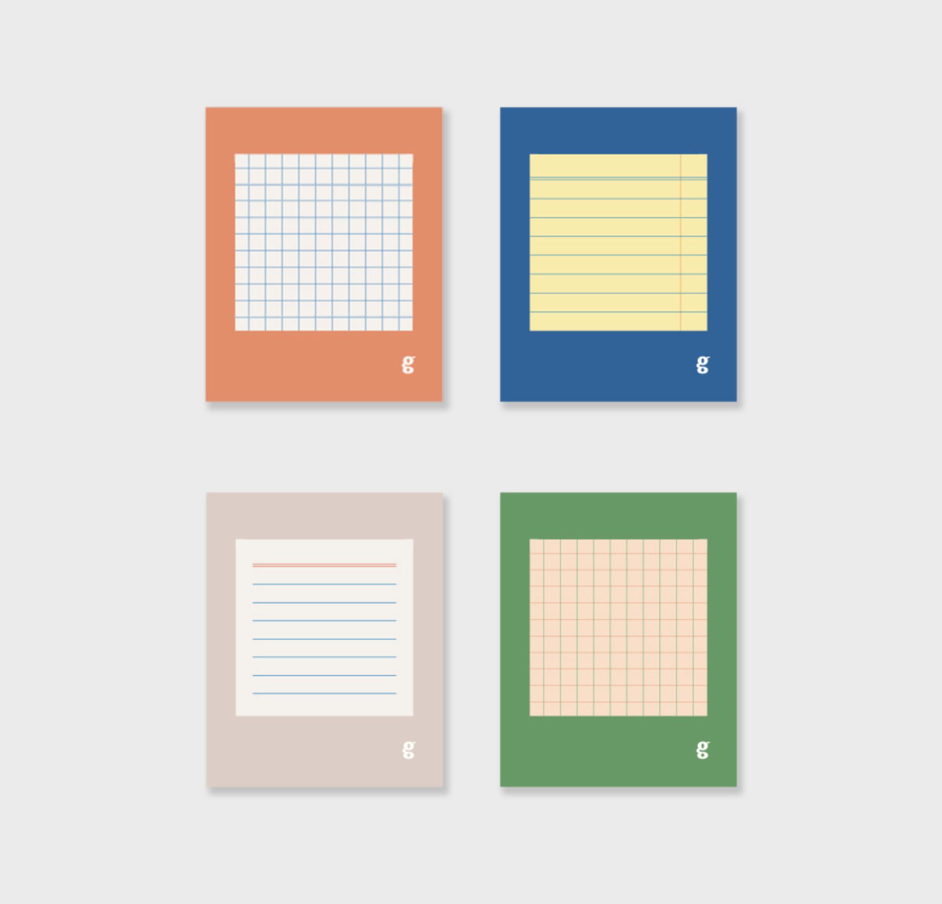 MochiThings: Urban Square Sticky Note