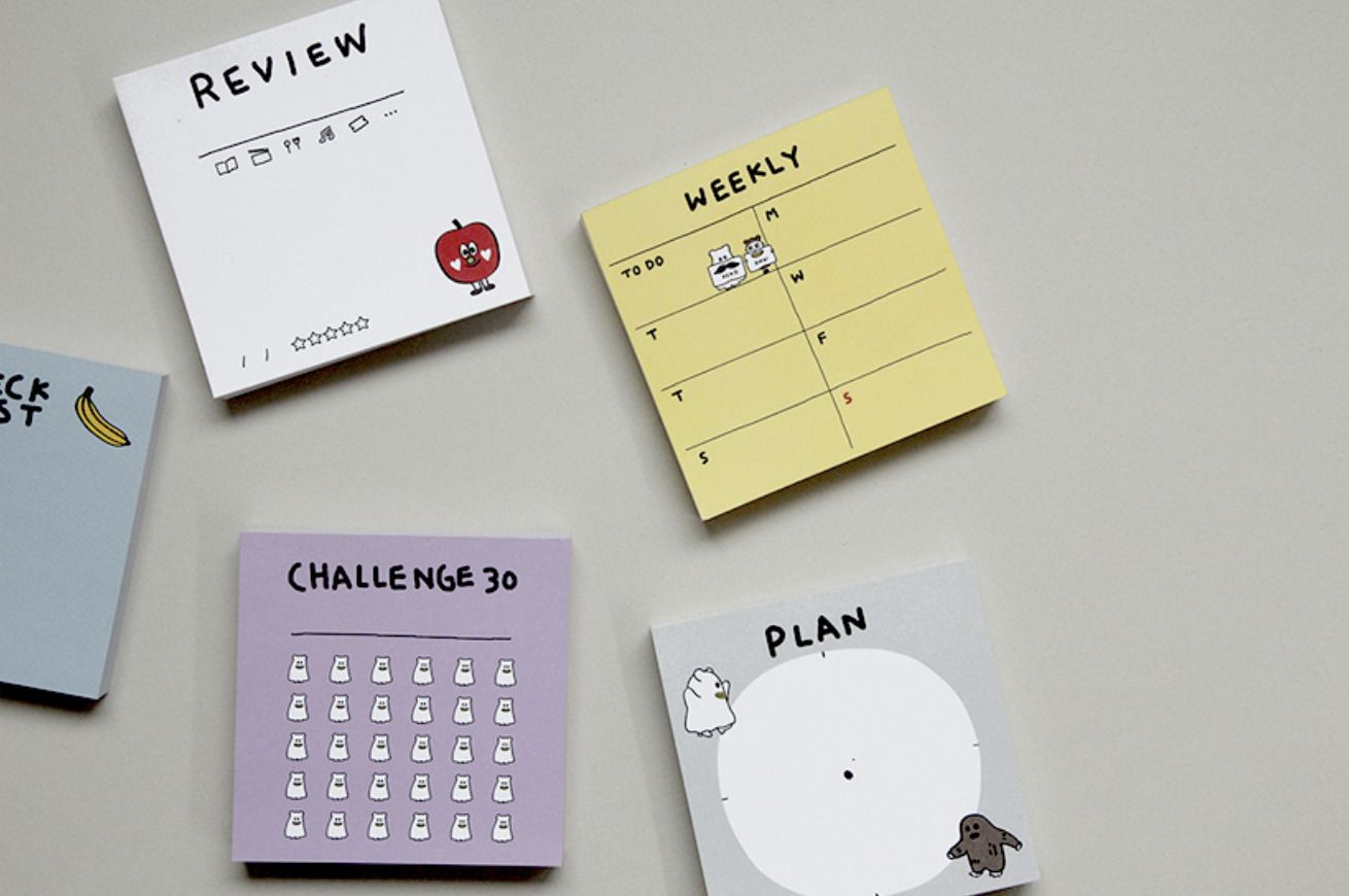 Ghost Pop Memo Pad v1