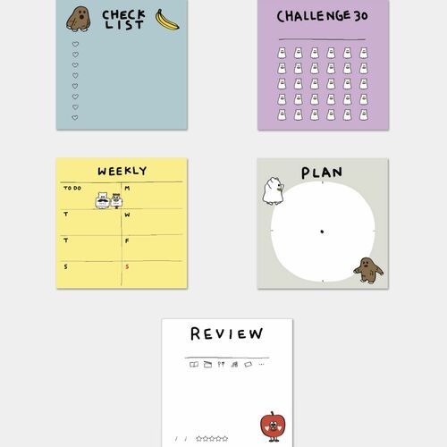 Ghost Pop Memo Pad v1