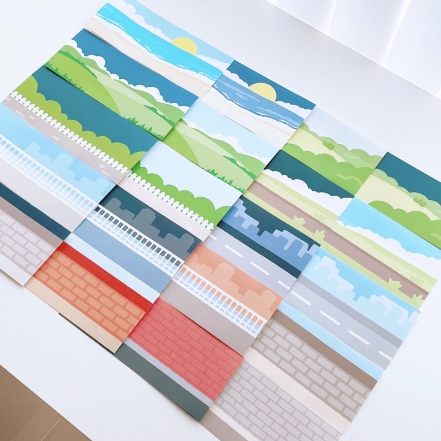 MochiThings: 20pcs Big Outdoor Background Sticker